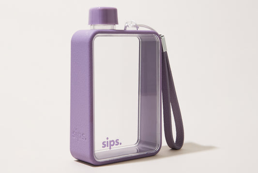 Sips.™ - Water Bottle - Lilac