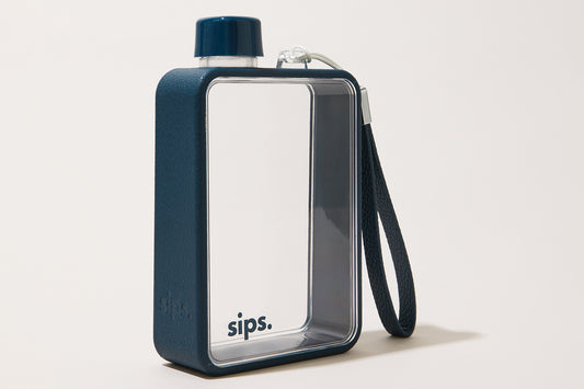 Sips.™ - Water Bottle - Space Blue