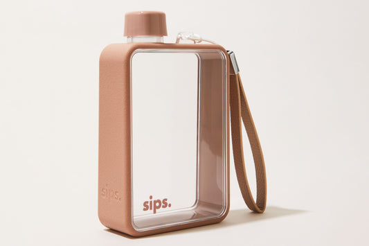 Sips.™ - Water Bottle - Taupe